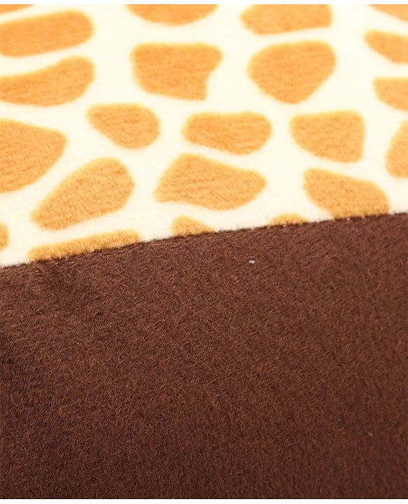 Babyhug Cat Shaped Soft Seat - Brown & White