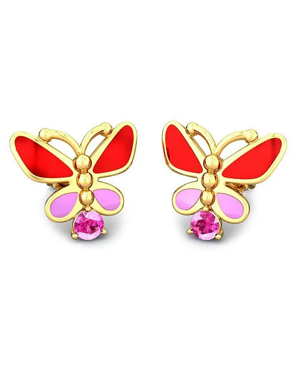 Sparkle Glo Diamond Stud Earrings-Candere by Kalyan Jewellers