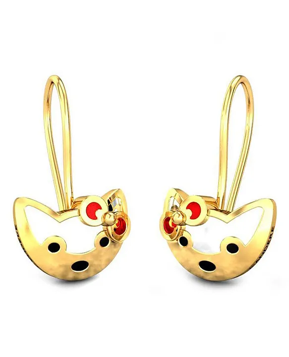 CANDERE Kanti Kyra Gold Earrings (KCGE132) in Mumbai at best price by  Candere.com - Justdial