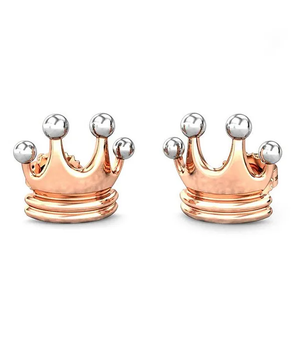 Crown Earrings - Petit Chou Jewelry