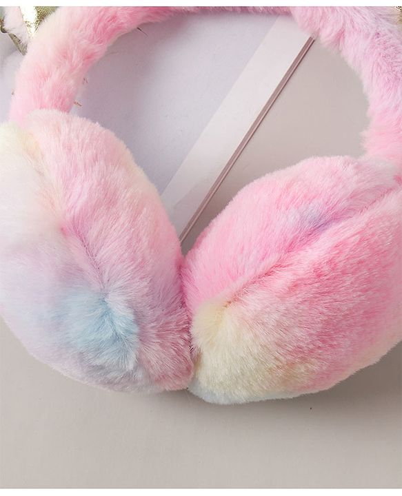Babyhug Ear Muff with Unicorn Design - Multicolour