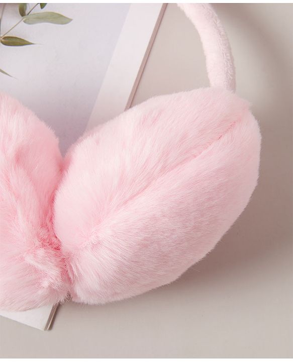 Babyhug Ear Muff Kitty Design - Pink