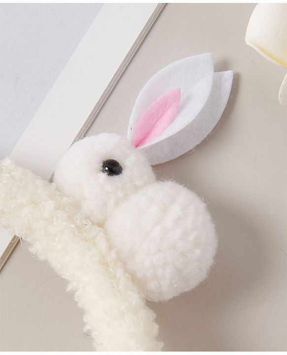 Babyhug Ear Muffs with Rabbit Design - Beige