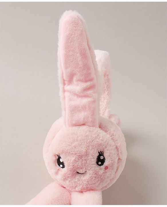 Babyhug Ear Muffs with Bunny Design - Pink