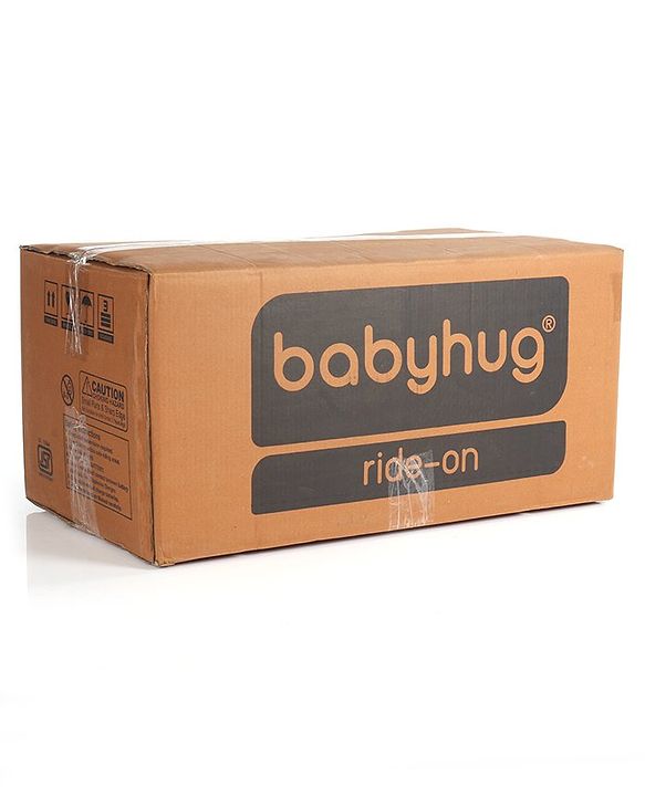Babyhug Battery Operated Three Wheel Ride on Bike  White | With Music & Lights| Pre-loaded Music with USB & AUX| Easy to Assemble| Comfortable Seat| Easy to Operate| Rechargeable Battery