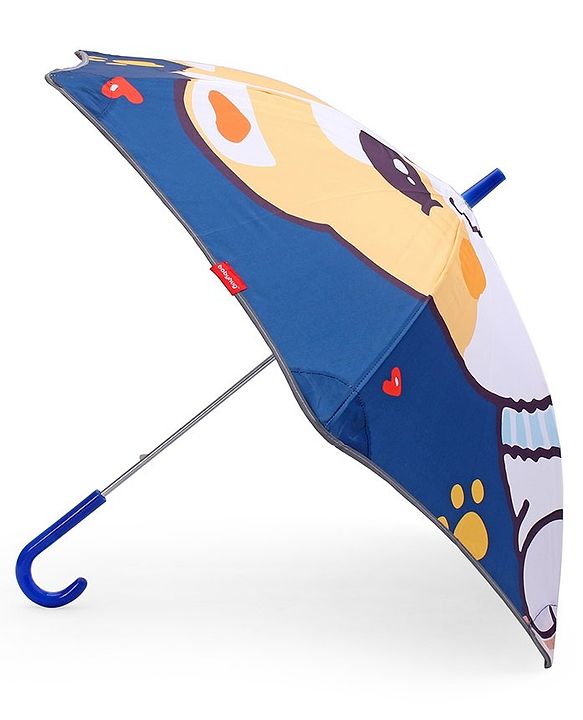 Babyhug Unisex Cat Print Kid's Umbrella - Multicolor