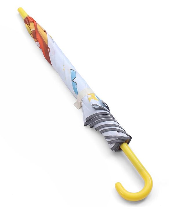 Babyhug Unisex Plane Print Kids Umbrella - Multicolour