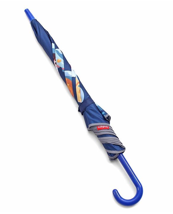 Babyhug Unisex Space Print Kids Umbrella - Multicolor