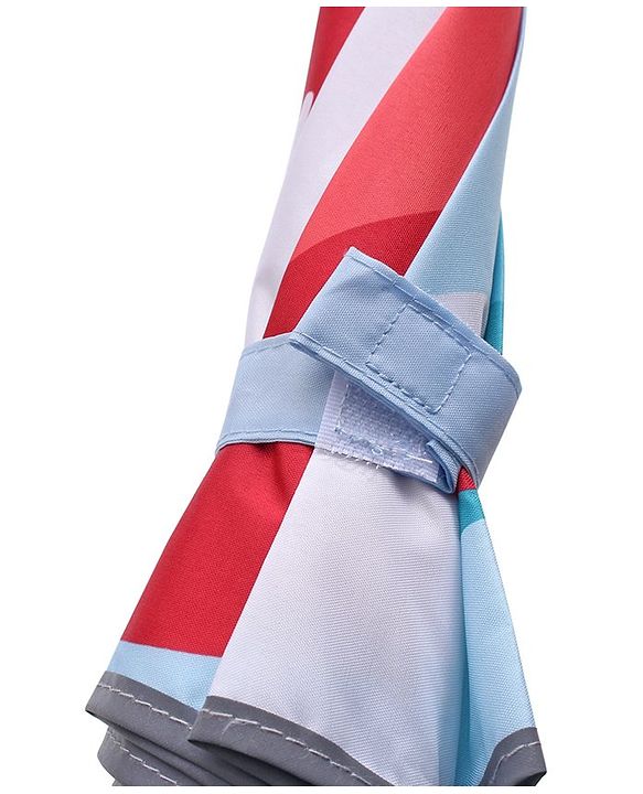 Babyhug Unisex Racer Print Kids Umbrella - Multicolor