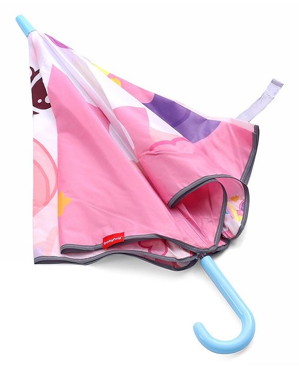 Babyhug Unicorn Print Kid's Umbrella - Multicolour