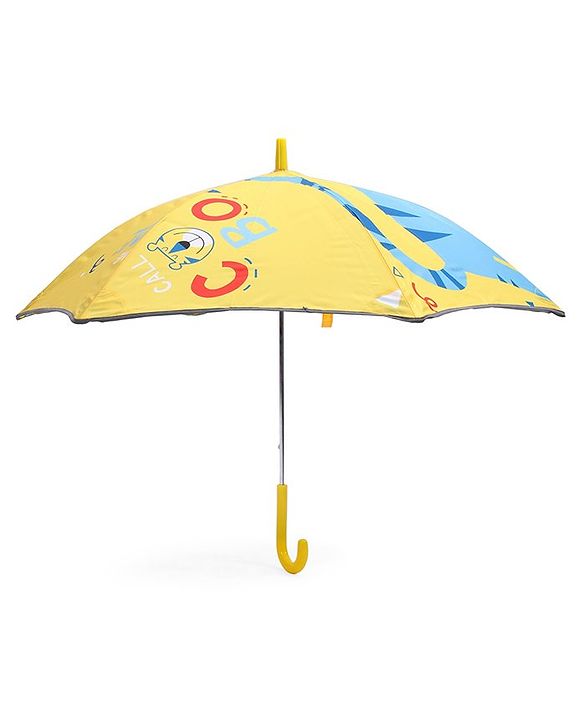 Babyhug Unisex Animal Print Kids Umbrella - Multicolor