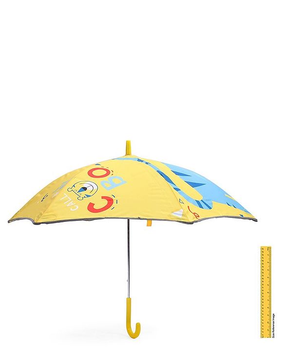 Babyhug Unisex Animal Print Kids Umbrella - Multicolor