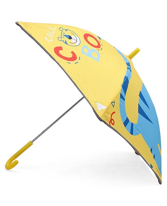 Babyhug Unisex Animal Print Kids Umbrella - Multicolor