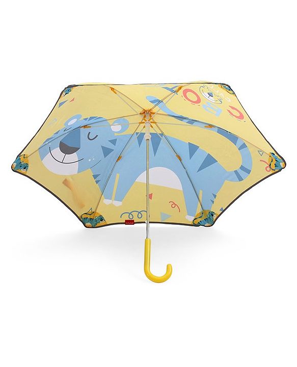 Babyhug Unisex Animal Print Kids Umbrella - Multicolor