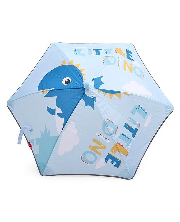 Babyhug Unisex Monster Print Kids Umbrella - Multicolor