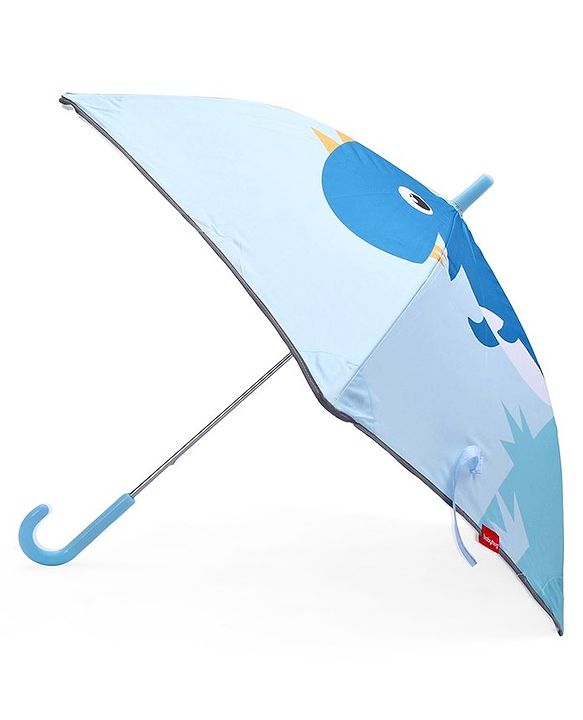 Babyhug Unisex Monster Print Kids Umbrella - Multicolor