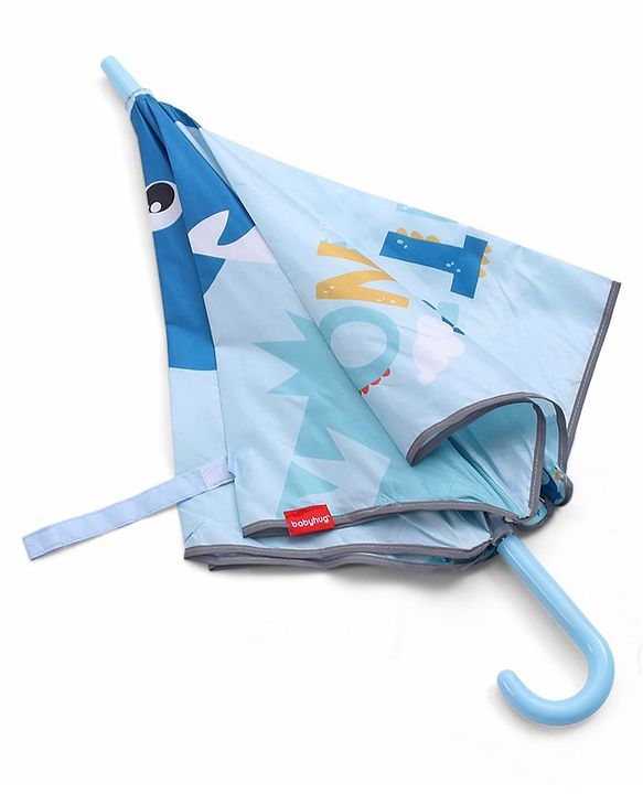 Babyhug Unisex Monster Print Kids Umbrella - Multicolor