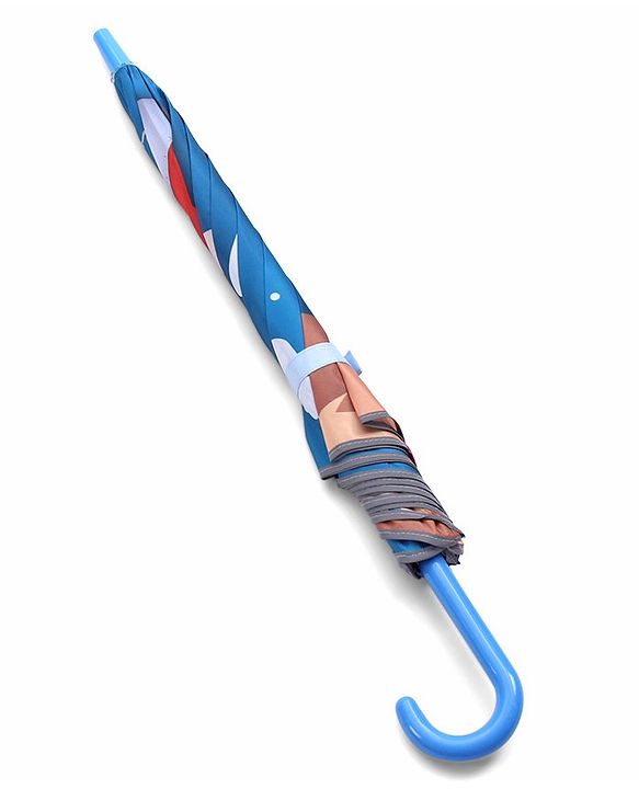 Babyhug Unisex Space Print Kids Umbrella - Multicolour