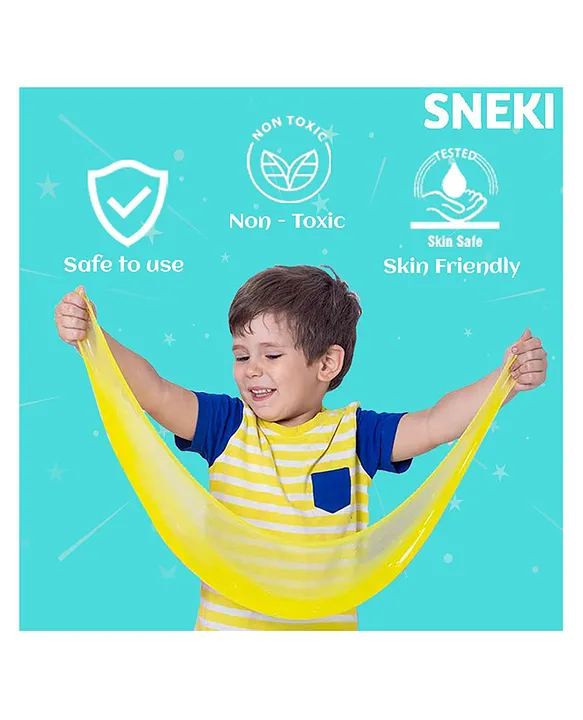 sneki (200 ML) Slime Activator Liquid Bottle for DIY Squishy Toy