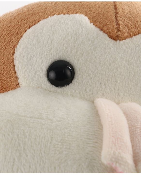 Babyhug Monkey Soft Toy Brown - Height 25 cm