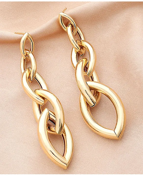 The Golden Hour Dangler Earrings – FASHKA