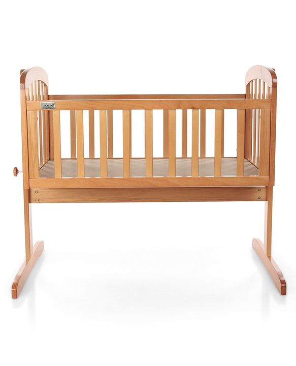 Babyhug Joy Cradle With Mosquito Net - Natural