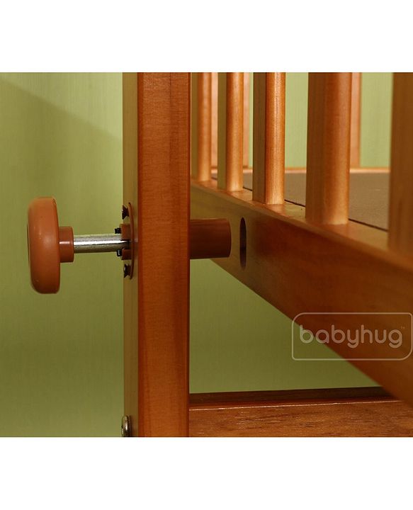 Babyhug Joy Cradle With Mosquito Net - Natural