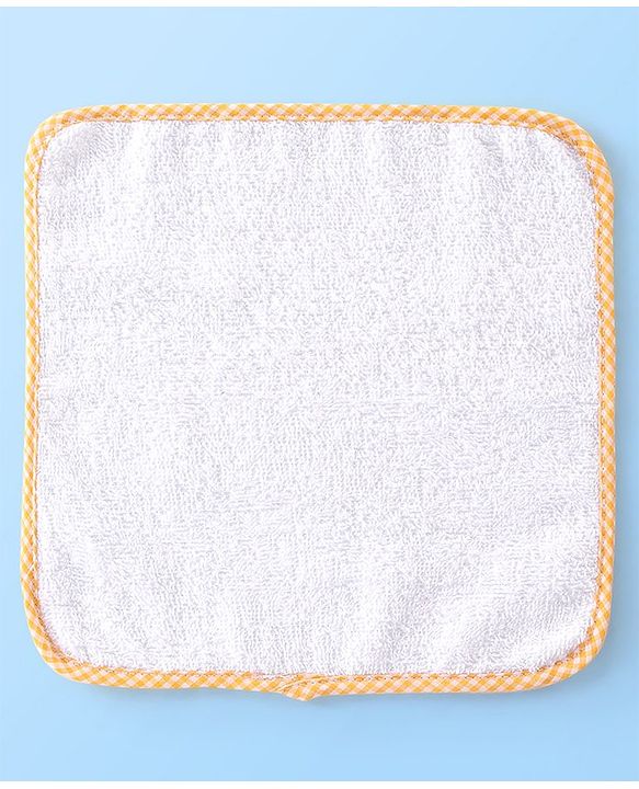 Babyhug Woven Terry Wash cloths Pack of 6 - Multicolour