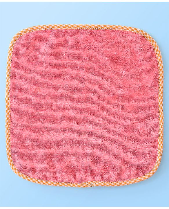 Babyhug Woven Terry Wash cloths Pack of 6 - Multicolour