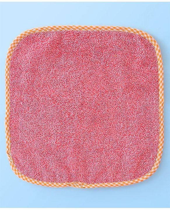 Babyhug Woven Terry Wash cloths Pack of 6 - Multicolour