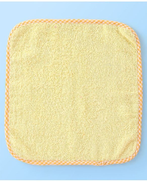 Babyhug Woven Terry Wash cloths Pack of 6 - Multicolour