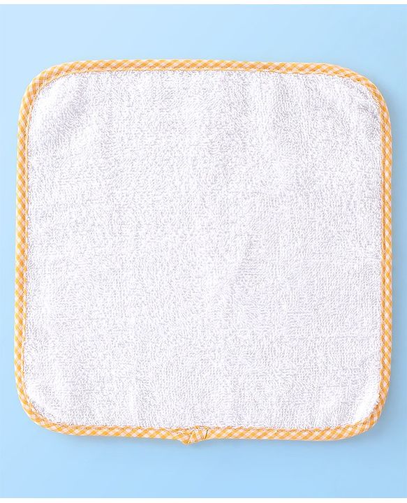 Babyhug Woven Terry Wash cloths Pack of 6 - Multicolour