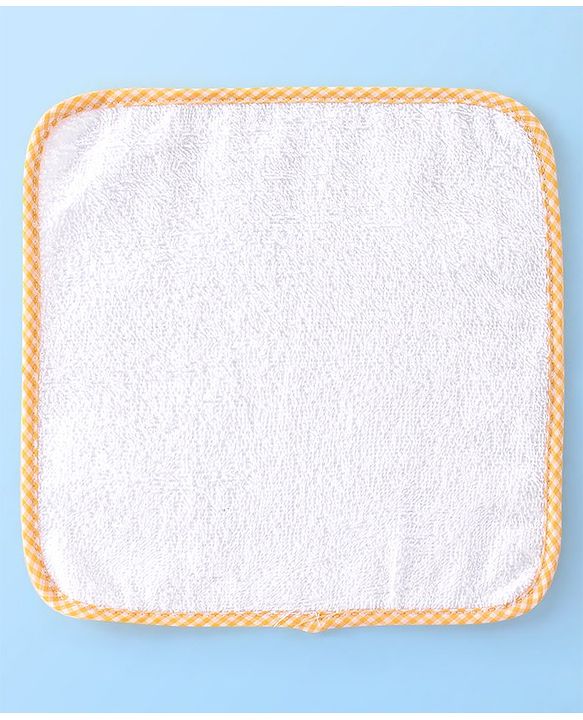 Babyhug Woven Terry Wash cloths Pack of 6 - Multicolour