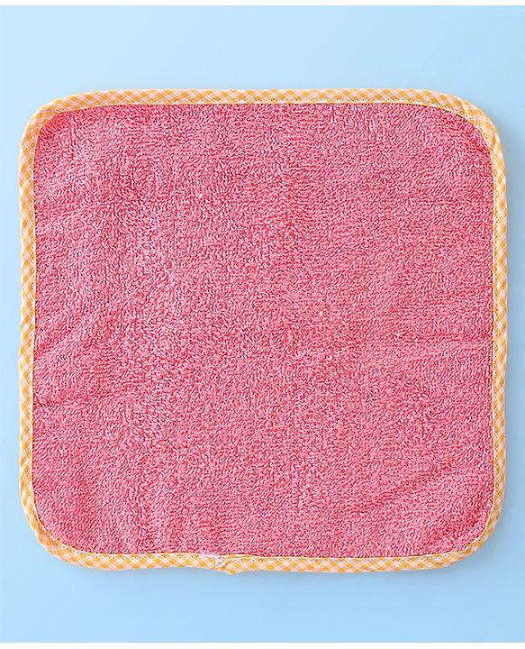 Babyhug Woven Terry Wash cloths Pack of 6 - Multicolour