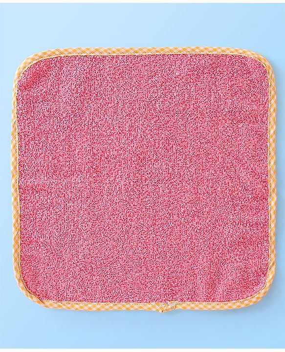Babyhug Woven Terry Wash cloths Pack of 6 - Multicolour