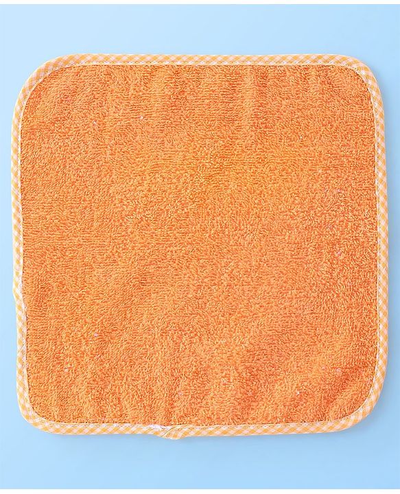 Babyhug Woven Terry Wash cloths Pack of 6 - Multicolour