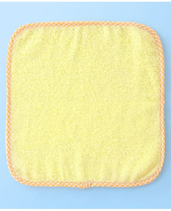 Babyhug Woven Terry Wash cloths Pack of 6 - Multicolour