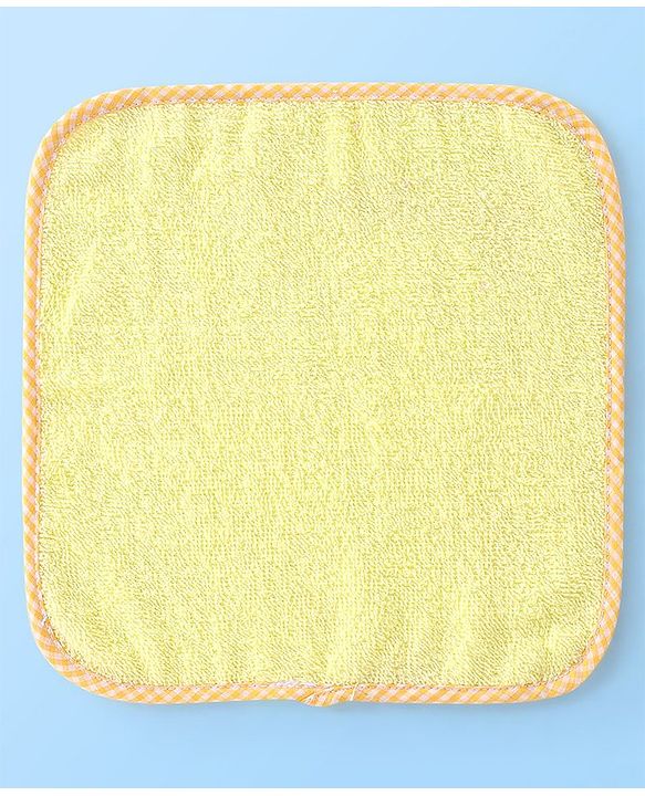 Babyhug Woven Terry Wash cloths Pack of 6 - Multicolour