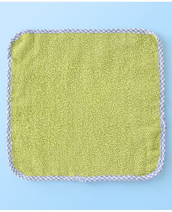 Babyhug Woven Terry Wash cloths Pack of 6 - Multicolour