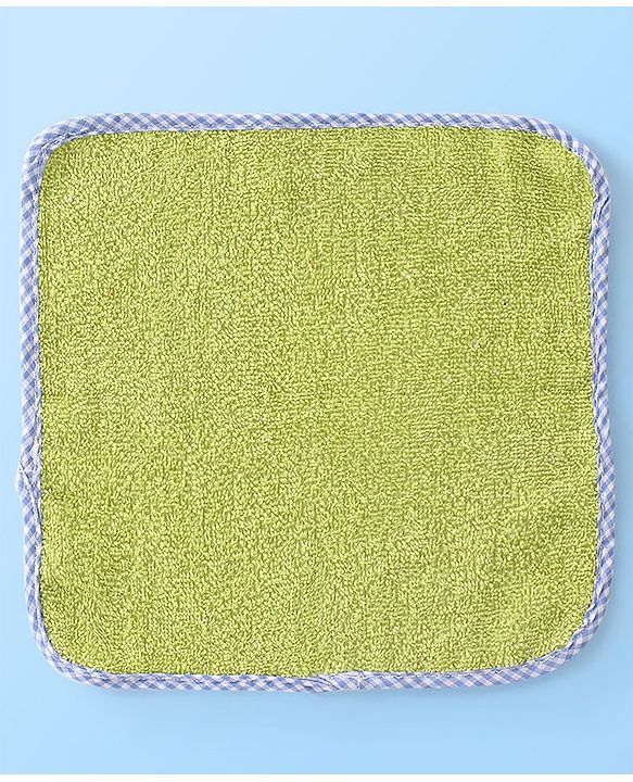 Babyhug Woven Terry Wash cloths Pack of 6 - Multicolour