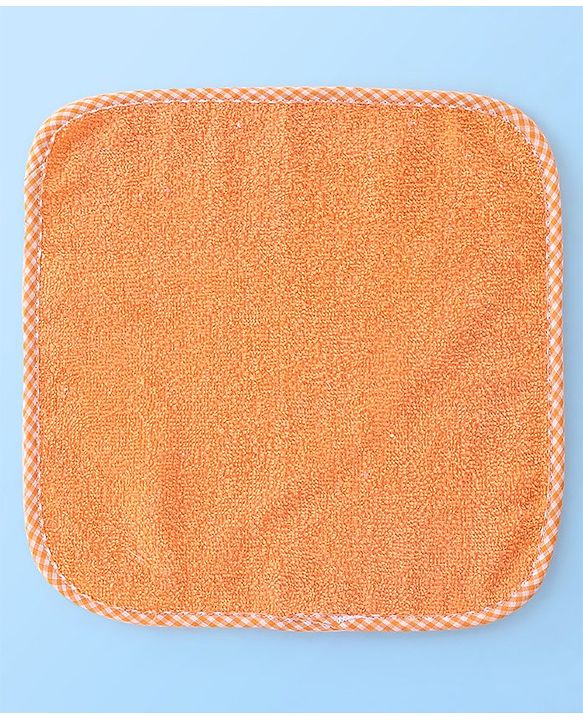 Babyhug Woven Terry Wash cloths Pack of 6 - Multicolour