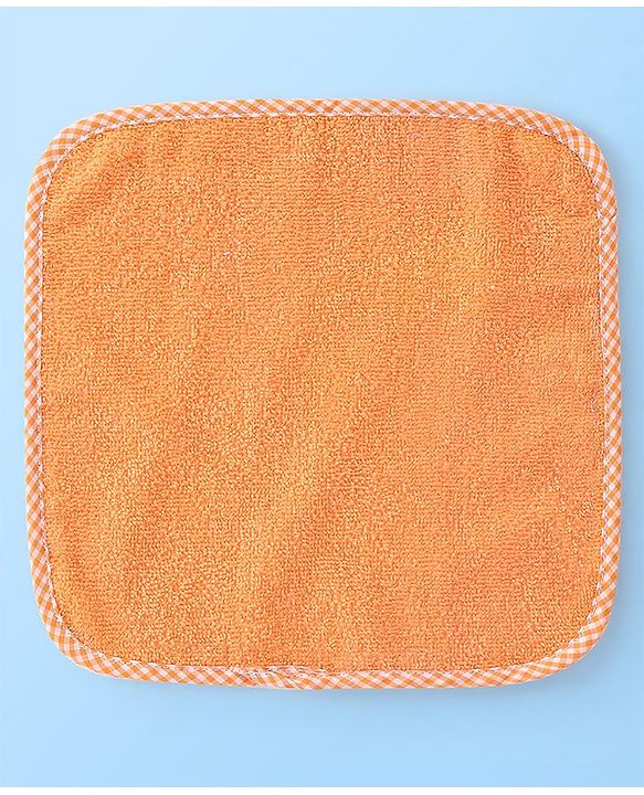 Babyhug Woven Terry Wash cloths Pack of 6 - Multicolour