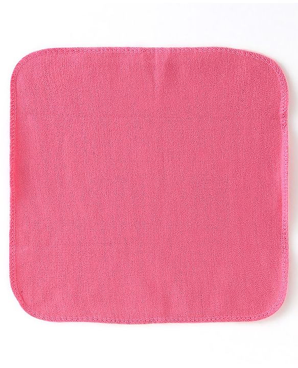 Babyhug Knit Terry Wash cloths Pack of 6 - Multicolour