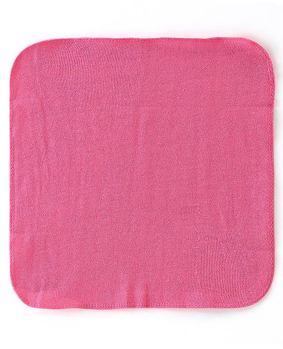 Babyhug Knit Terry Wash cloths Pack of 6 - Multicolour
