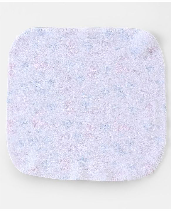 Babyhug Knit Terry Wash cloths Pack of 6 - Multicolour