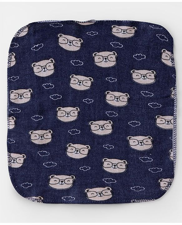 Babyhug Knit Terry Wash cloth Pack of 6 - Multicolour