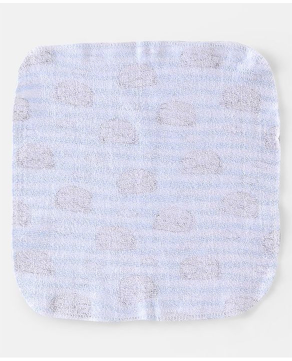 Babyhug Knit Terry Wash cloth Pack of 6 - Multicolour