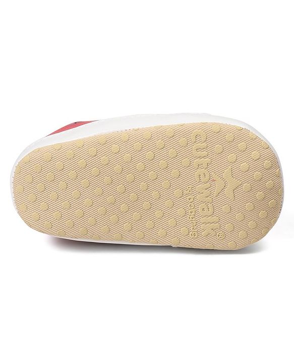 Cute Walk by Babyhug Slip On Booties - Red