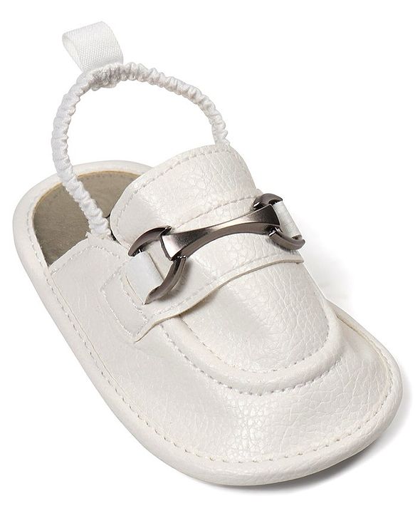 Cute Walk by Babyhug Slip On Booties Solid Color - Brown