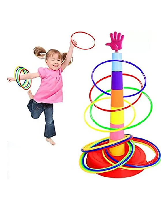 Buy Storio Hula Hoop Zig Zag for Adults Kids Quality Exercise Fitness Ring  Multi Colour Adjust in 2 Sizes | Hoopla Baby Toys Play Kit Online at Lowest  Price Ever in India |